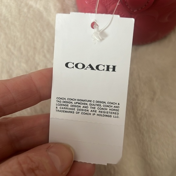 COACH bucket bag strawberry color  NWT - Picture 12 of 12